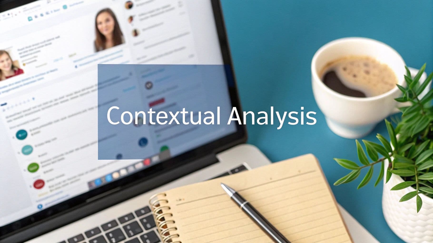 What Is Contextual Analysis? A Founder's Guide to Real Insights