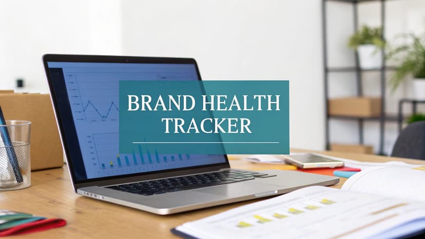 A Founder's Guide to Building a Brand Health Tracker That Actually Works