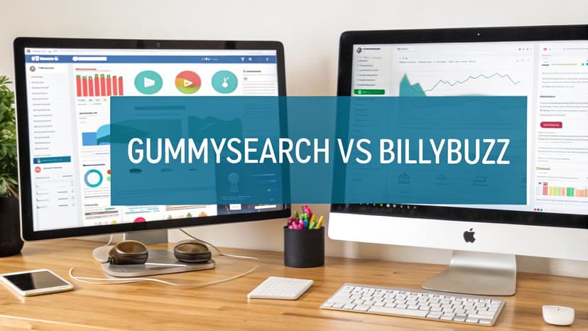 GummySearch vs BillyBuzz: A Founder's Guide to Reddit Tools